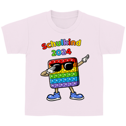 T-Shirt Schulanfang Pop-It Schulkind 2024 Mädchen Junge Geschenk Einschulung