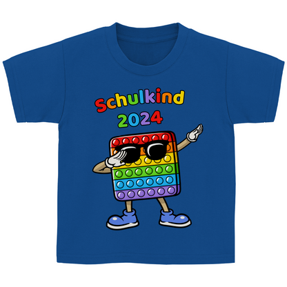 T-Shirt Schulanfang Pop-It Schulkind 2024 Mädchen Junge Geschenk Einschulung